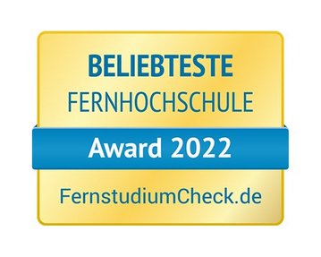 Siegel Beliebteste Fernhochschule 2022